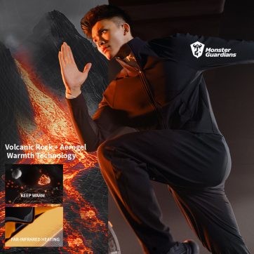 Thermal Volcanic Rock Sport Jacket【AZC137】