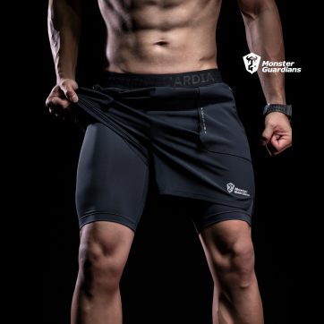 Training 4" 2in1 Shorts【AZM12】
